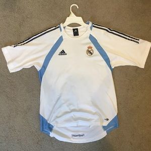 real madrid practice jersey